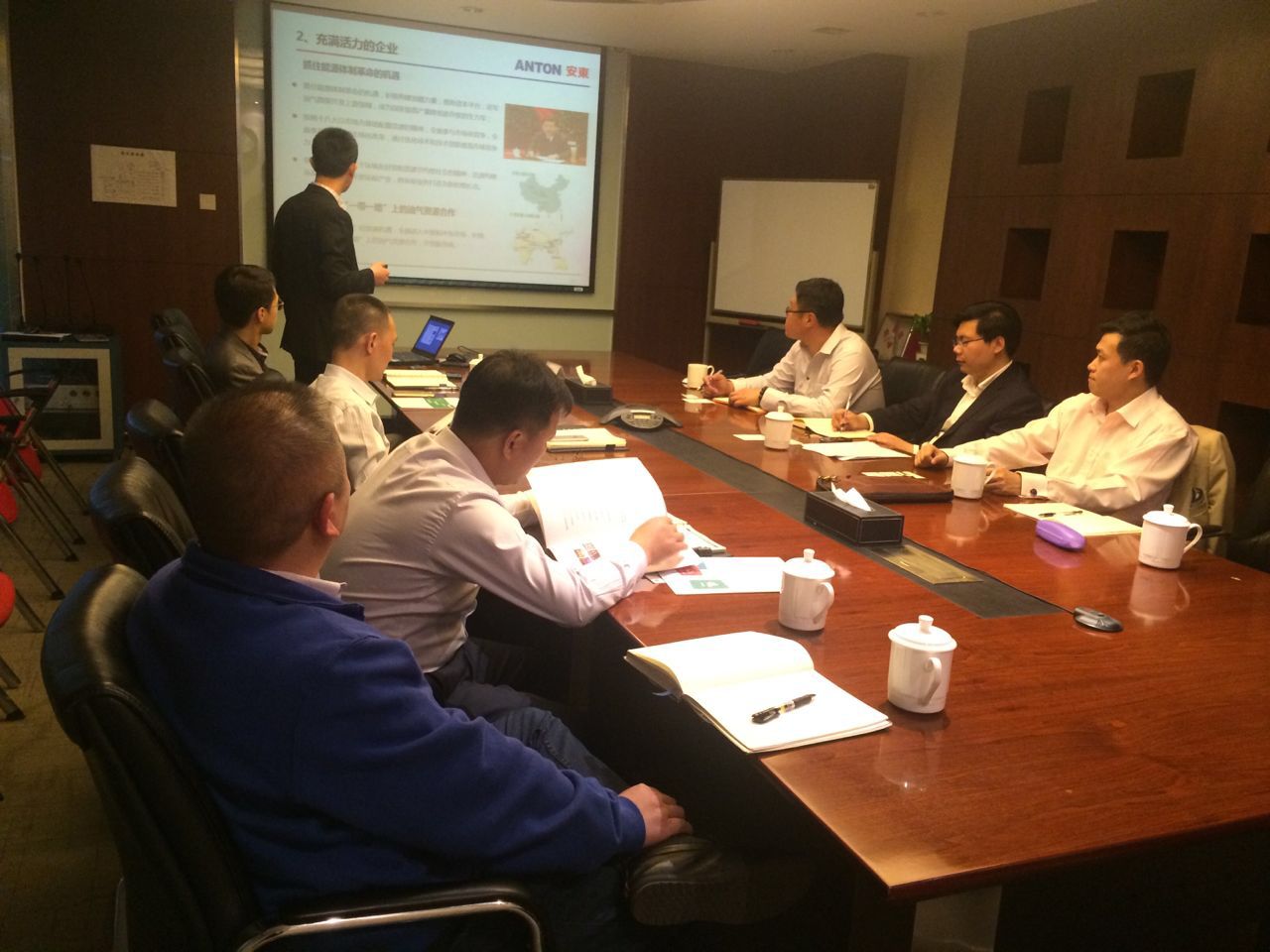 總部企業(yè)聯(lián)合會走訪成員單位安東石油技術(shù)（集團(tuán)）有限公司(圖2)